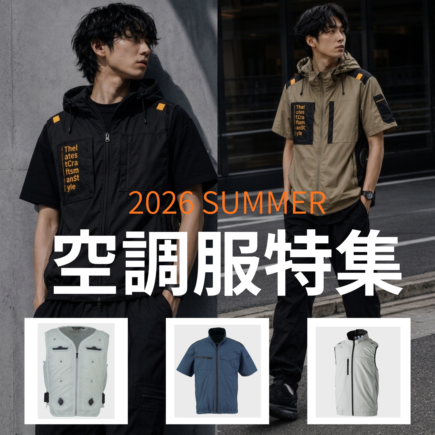 2026 SUMMER　空調服特集