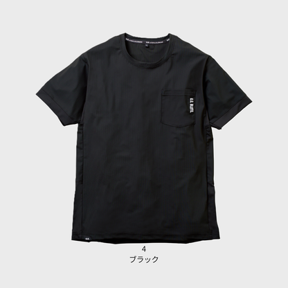 0595-53　半袖Tシャツ（胸ポケット有）