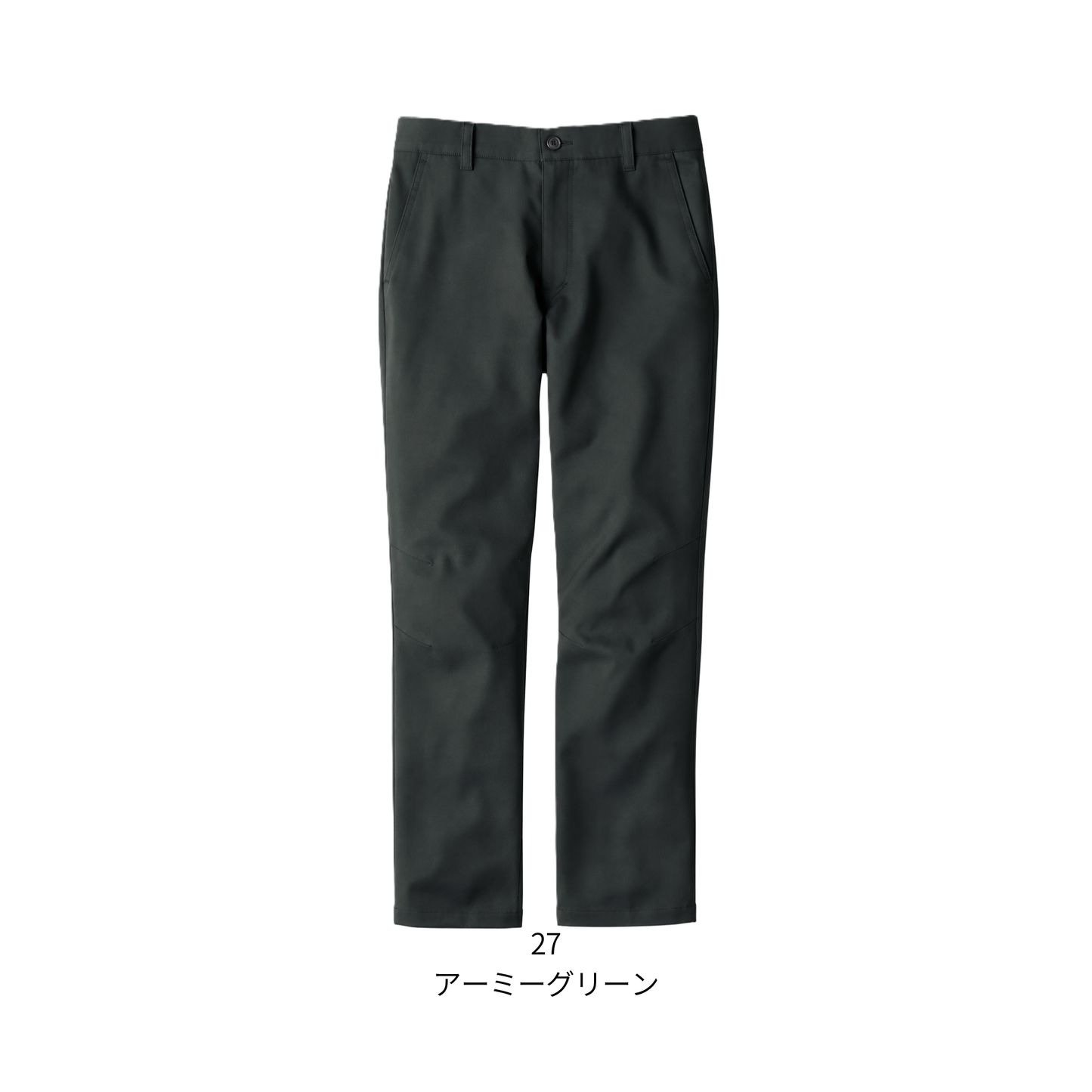 EBA321_通年　ストレッチノータックパンツ