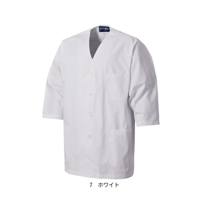 15000　男性用襟無し七分袖