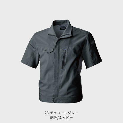 3018-01 半袖ブルゾン