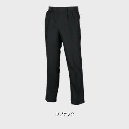 5622　シャーリング ツータックパンツ