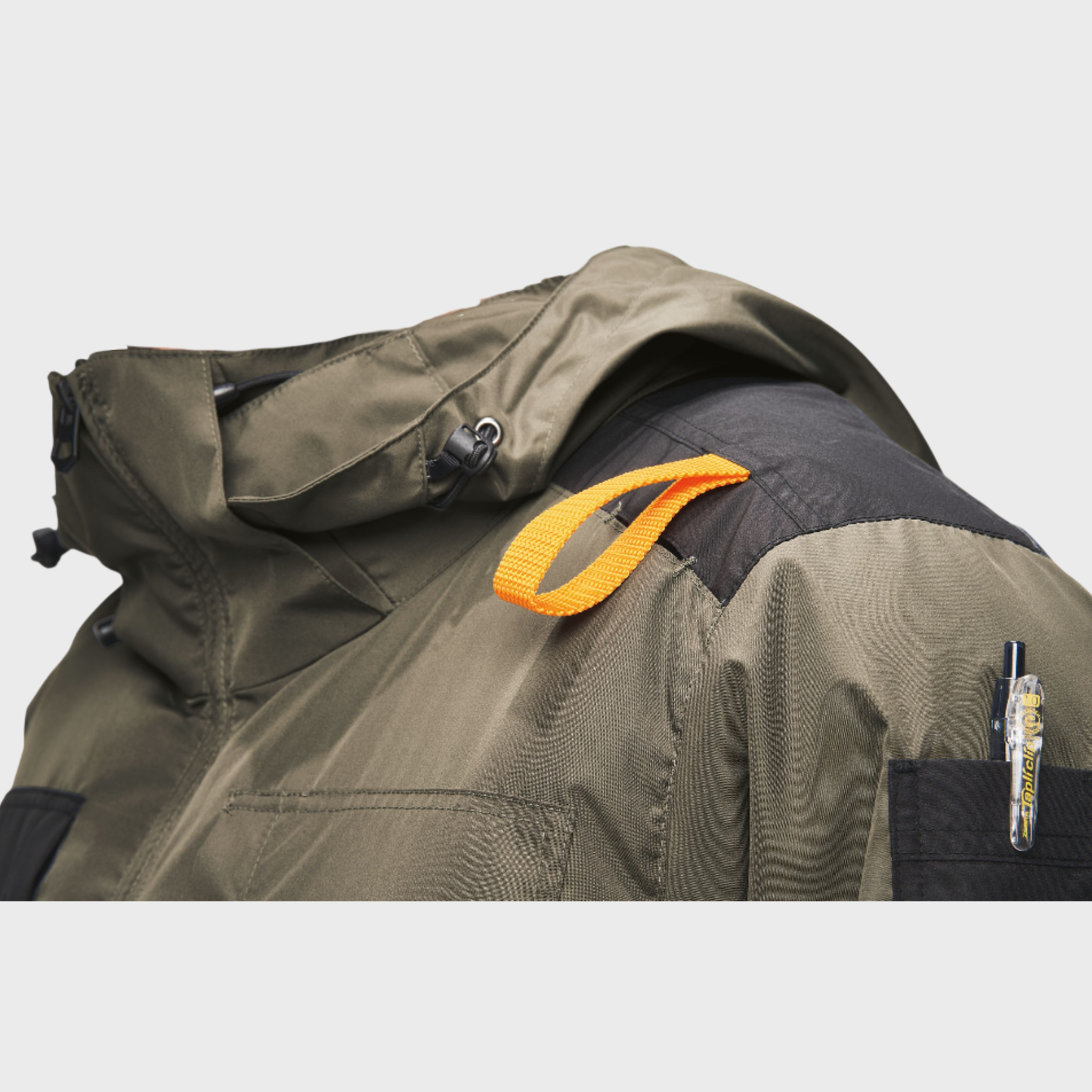 7745　The tough　空調風神服チタンフード半袖ジャケット