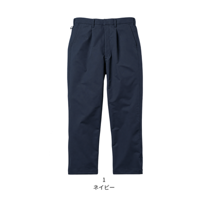 U7742-09 スラックス （ワンタック 脇ゴム）作業服 作業着