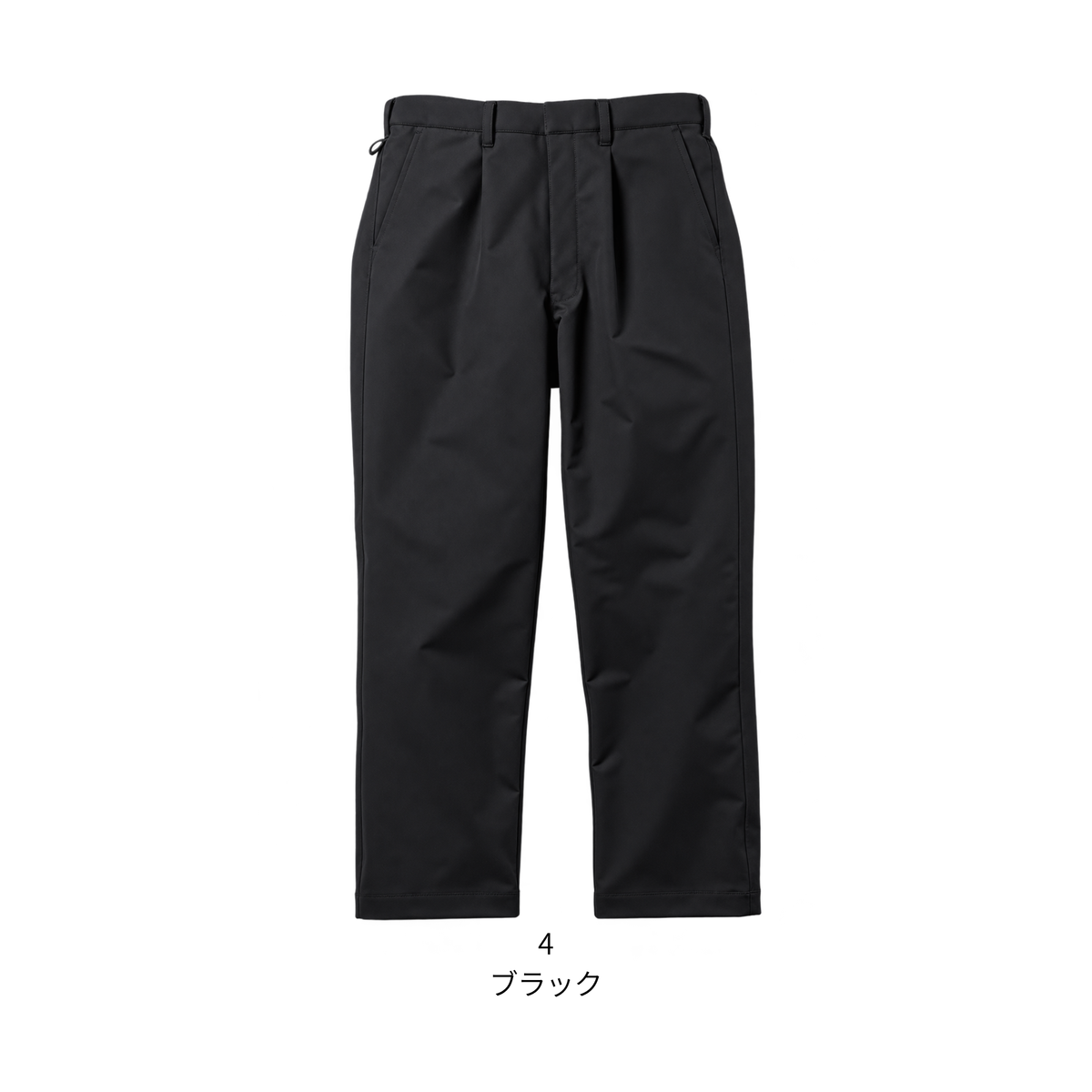 U7742-09 スラックス （ワンタック 脇ゴム）作業服 作業着