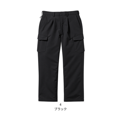 U7742-08_通年　カーゴパンツ (ワンタック 脇ゴム)