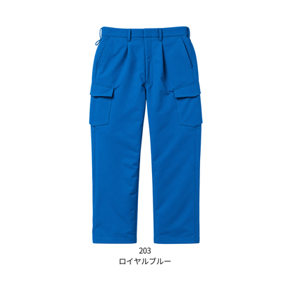 U7742-08_通年　カーゴパンツ (ワンタック 脇ゴム)
