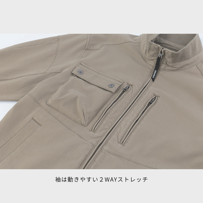 2854　長袖ブルゾン
