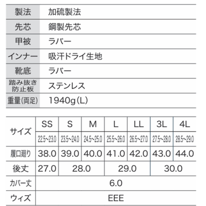 85719　セーフティー長靴