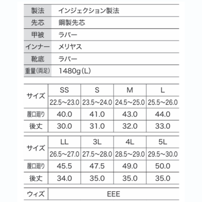 85720　セーフティー長靴