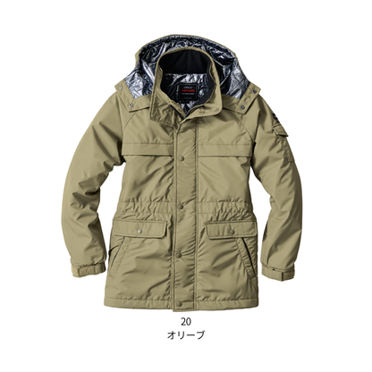 8385_秋冬　防寒コート　アルミシート　軽量
