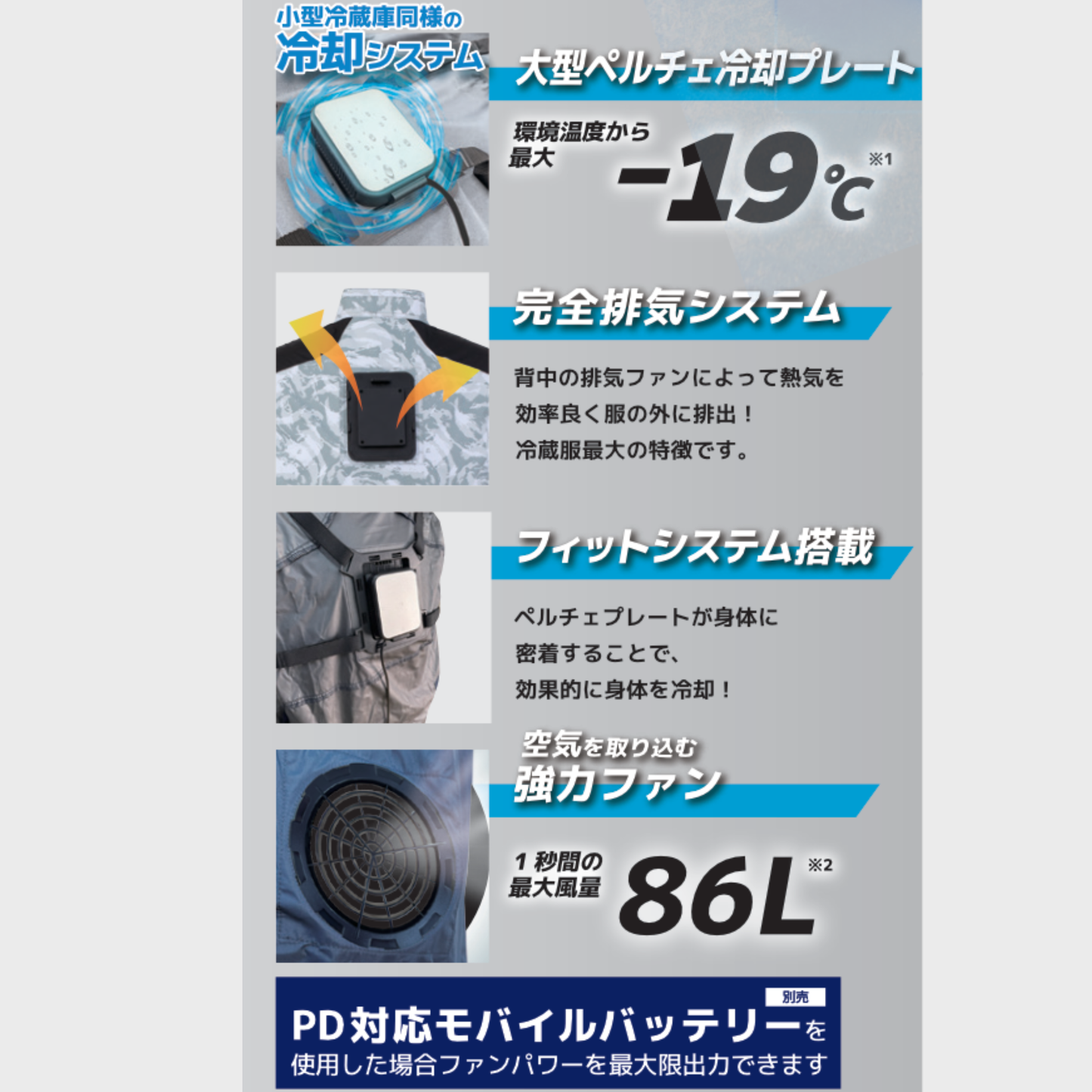 TH614　冷蔵服2026　半袖ジャケット