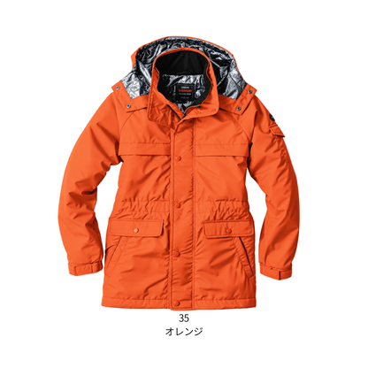 8385_秋冬　防寒コート　アルミシート　軽量