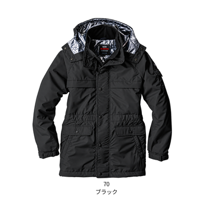 8385_秋冬　防寒コート　アルミシート　軽量