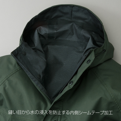 32678_秋冬　ハードシェルパーカー　透湿 防水