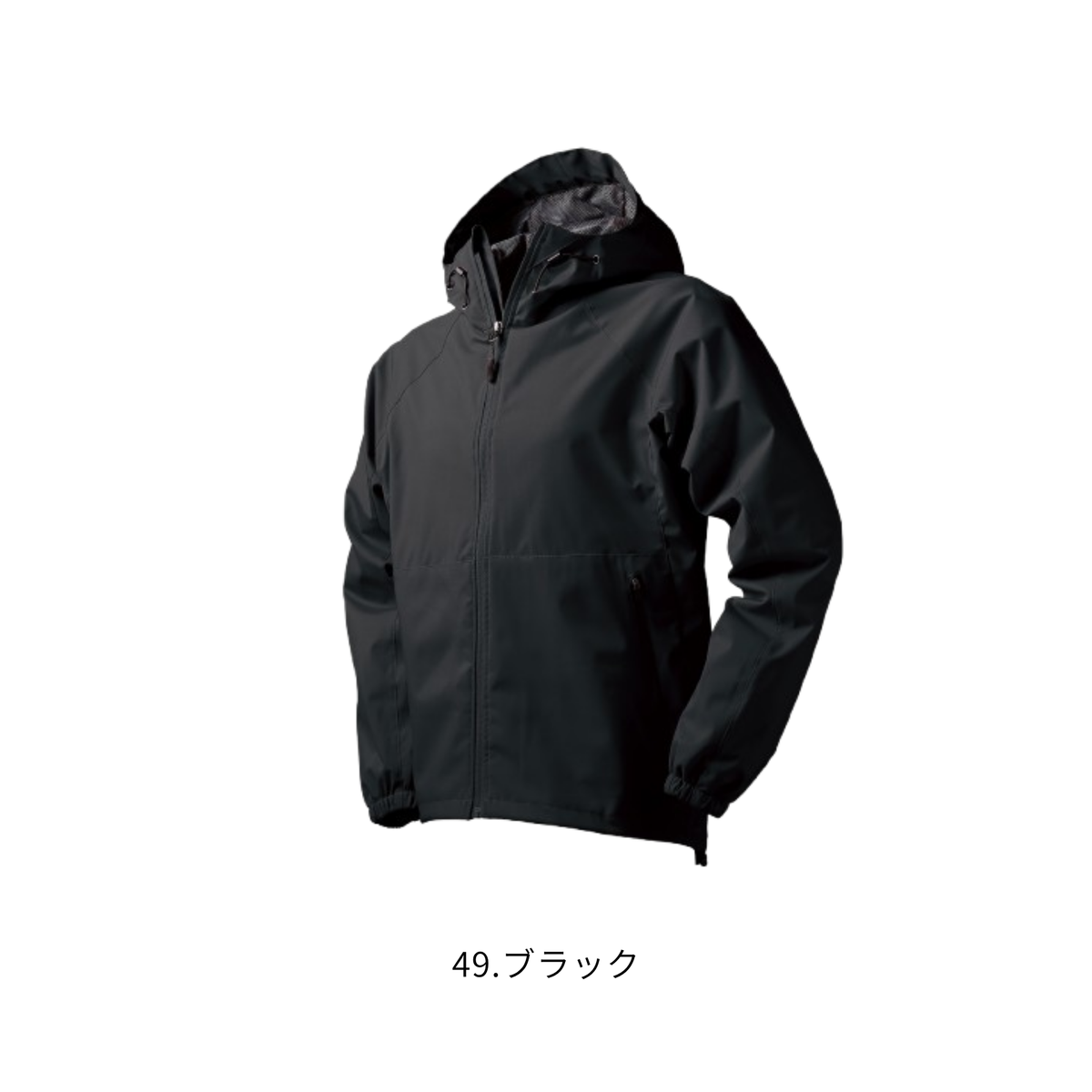 クロダルマ 32134 ストレッチシェルパーカー 49ブラック フード付き 秋冬 作業服 防風 ストレッチ 撥水 反射素材 ワークパーカー 建設現場 物流倉庫 配送業 アウトドア