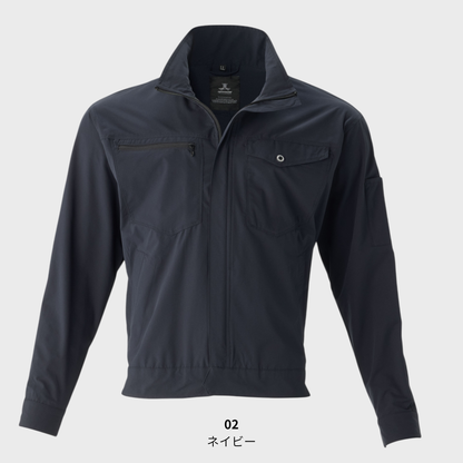 29034　ストレッチ長袖ブルゾン