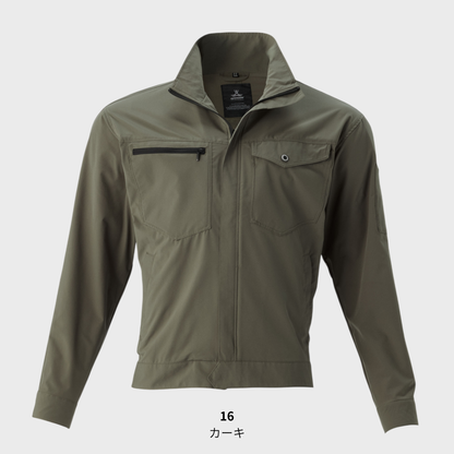 29034　ストレッチ長袖ブルゾン