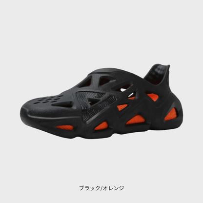 TS-06 PEAK TAICHI HOLES1.0 アシストサンダル ブラック×オレンジ