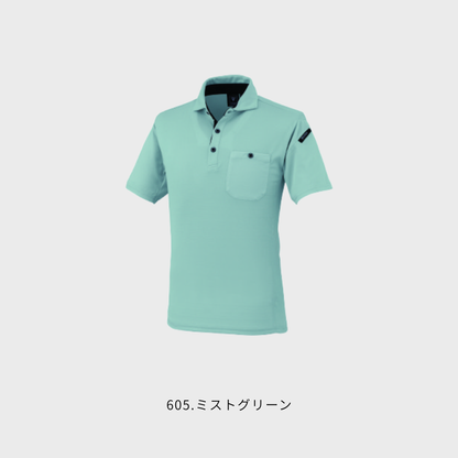 6090_春夏　半袖ポロシャツ