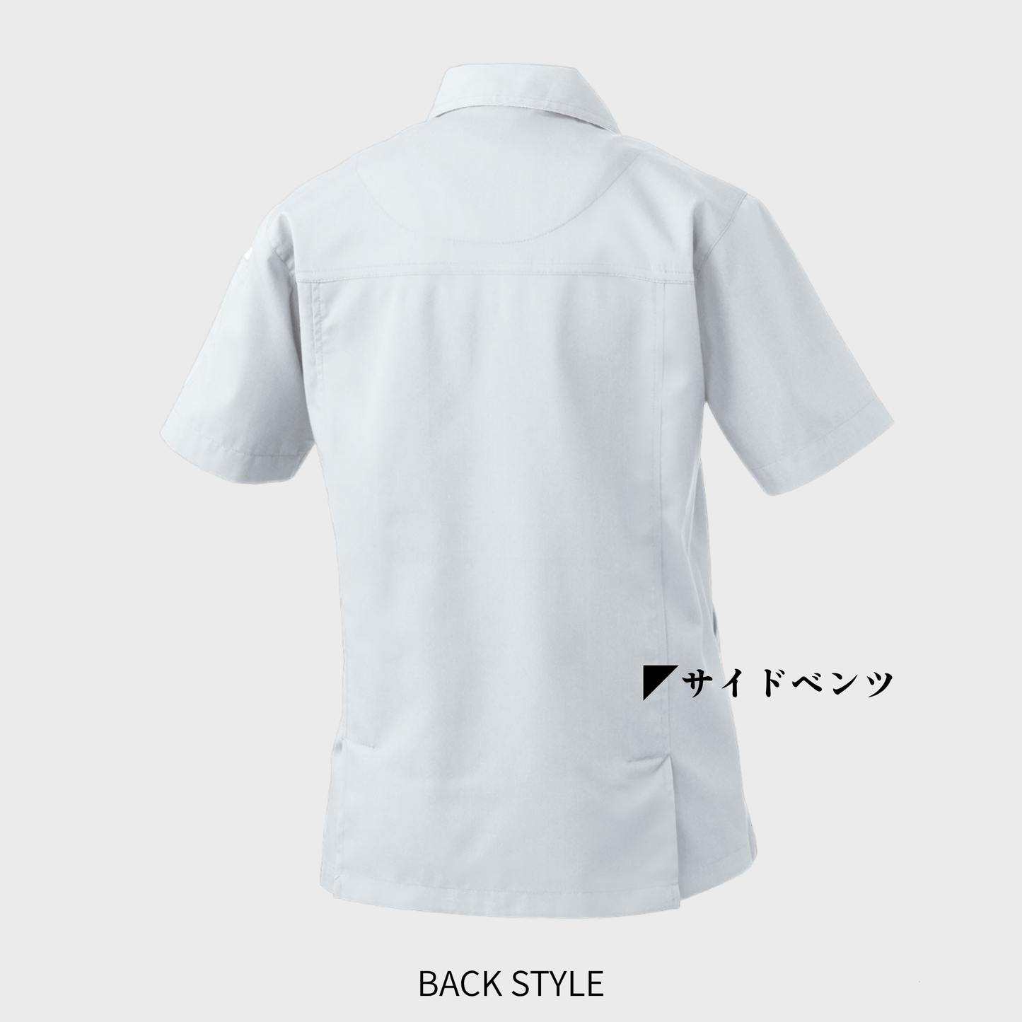 614　レディース半袖スモック