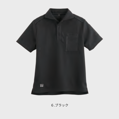 0261　タフメッシュワークポロシャツ