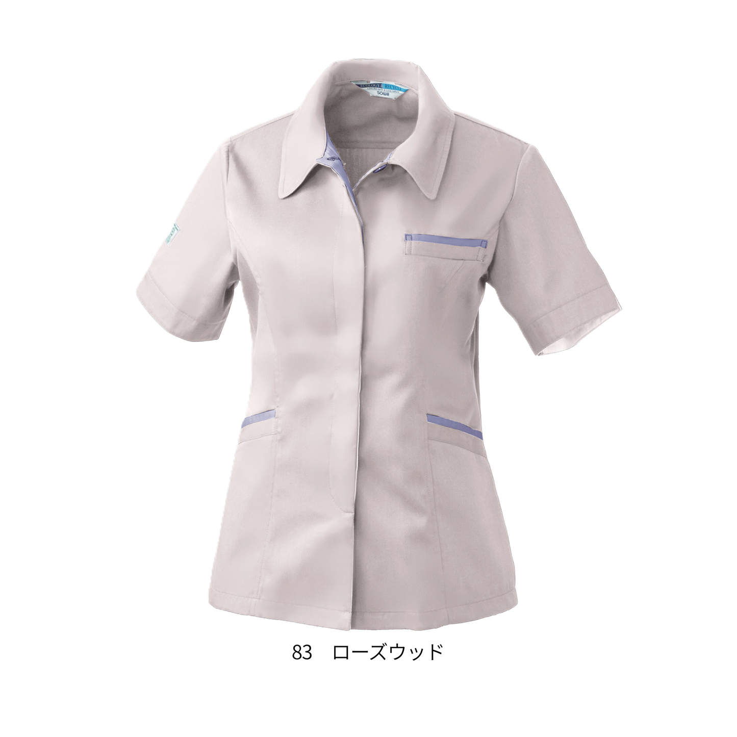 422_春夏　レディース半袖スモック