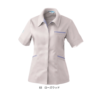 422_春夏　レディース半袖スモック