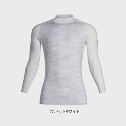 0351　アイシールドモックネックロングスリーブ