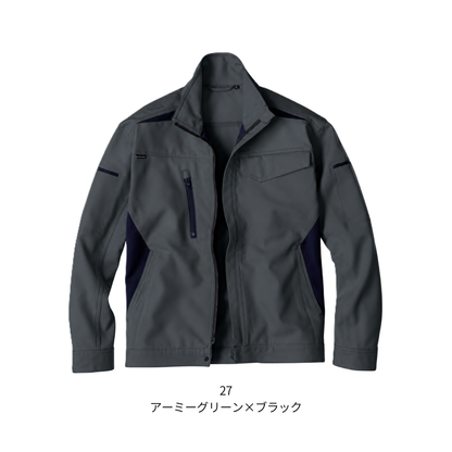 EBA326_通年　ストレッチ長袖ジャケット