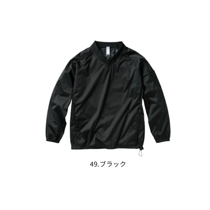 クロダルマ 32688 防風ストレッチピステ 49ブラック Vネック 秋冬 作業服 軽量 防風 ストレッチ 総裏メッシュ ワークウェア 建設現場 倉庫作業 製造業 配送業