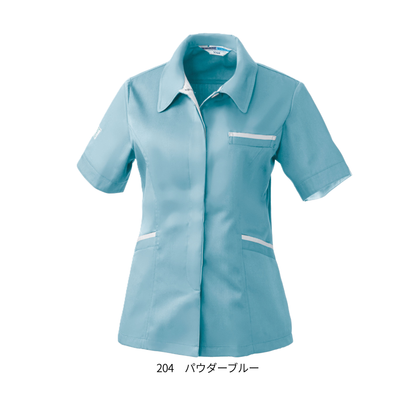 422_春夏　レディース半袖スモック