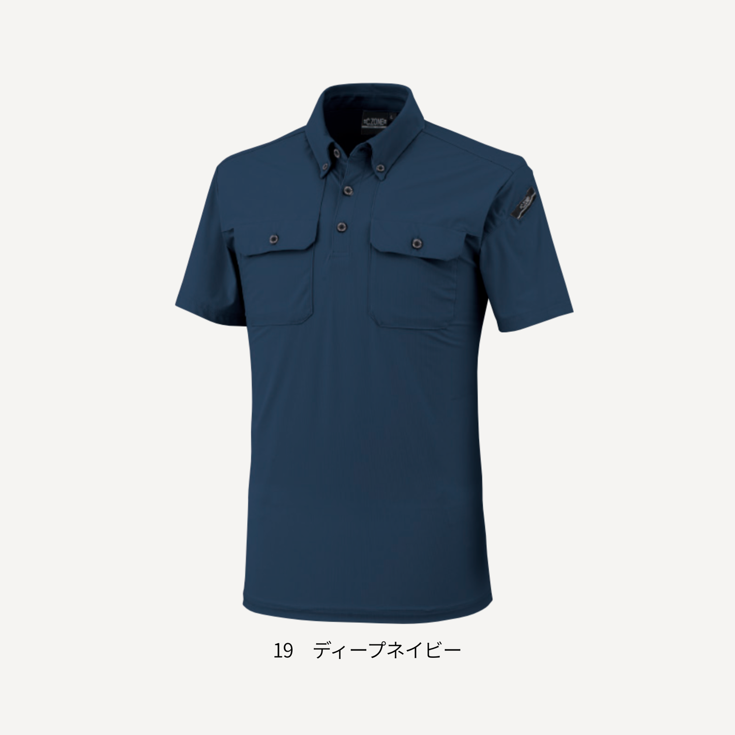 6080　冷感 半袖ポロシャツ