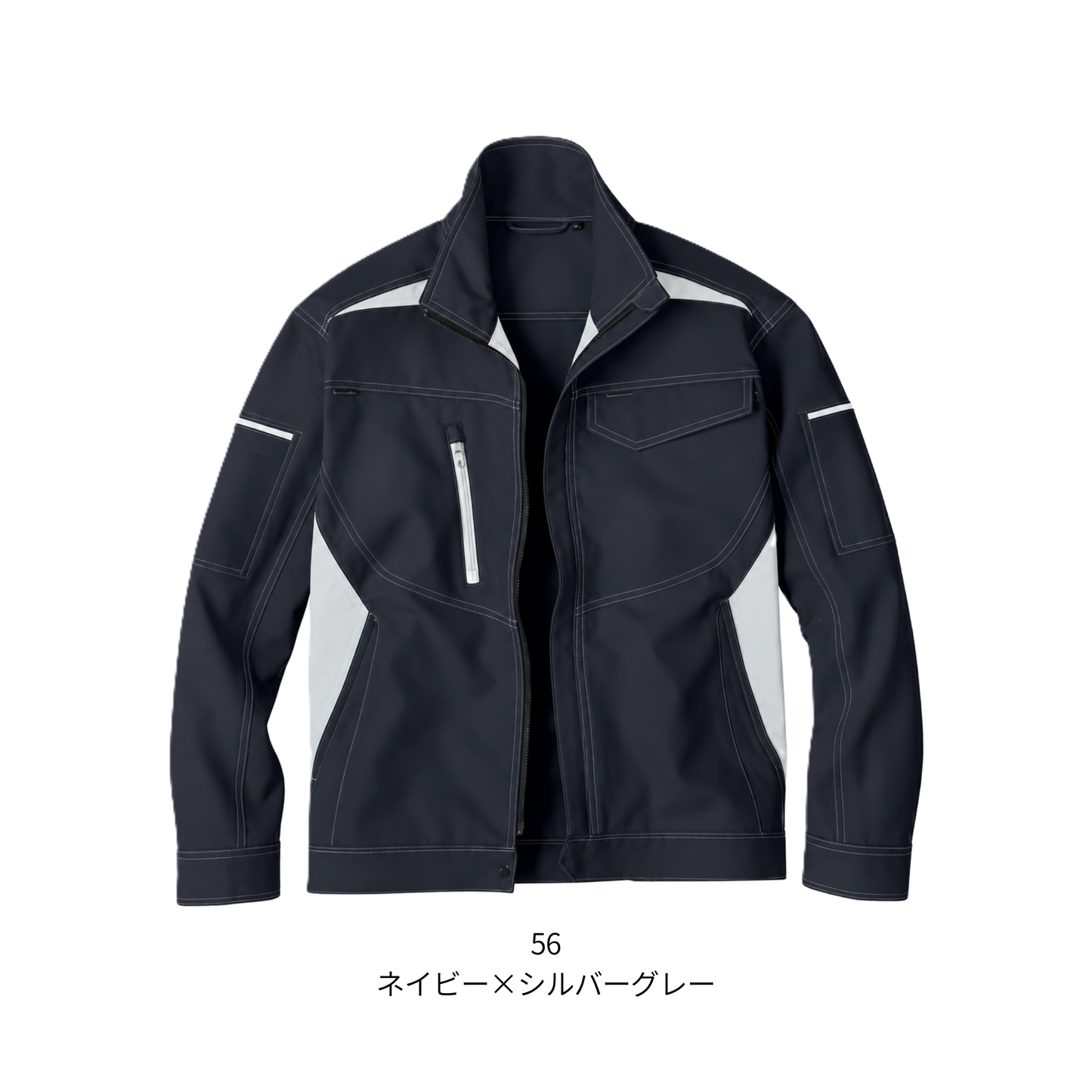 EBA326_通年　ストレッチ長袖ジャケット