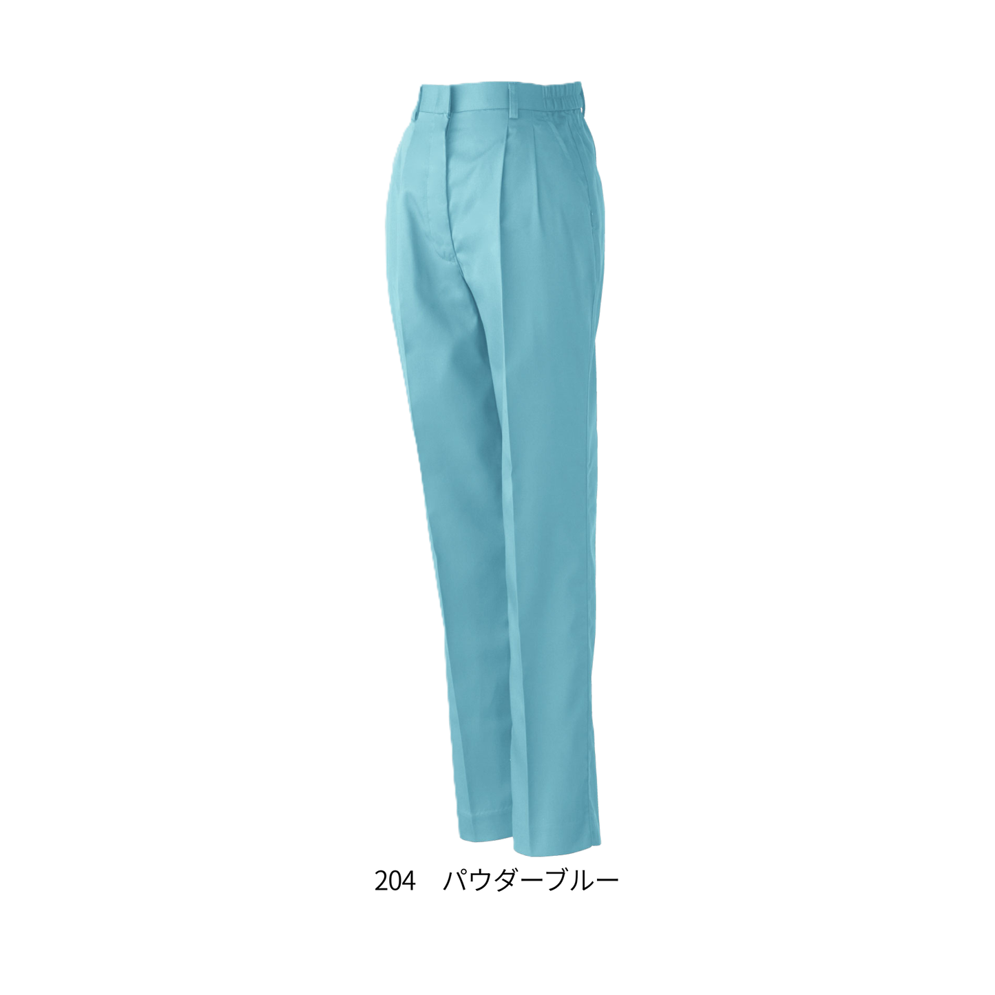 420_春夏　レディーススラックス(ツータック、脇ゴム)