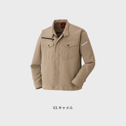 45034　ストレッチ長袖ブルゾン