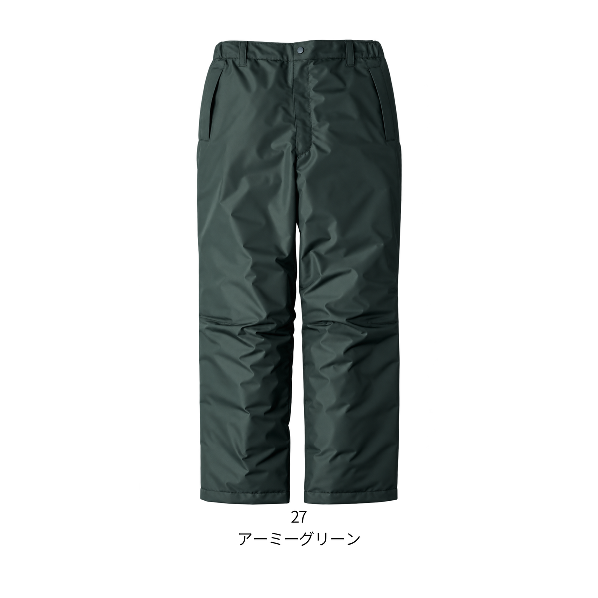 EBA722_秋冬　防寒パンツ　防風　軽量　撥水