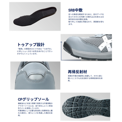 ASICS ウィンジョブ® CP221 3E相当